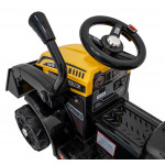 Elektrický traktor s lyžicou G320 - žltý
